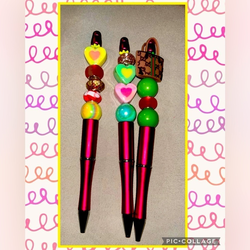 Gucci Style DIY Ink Pens Set of Three